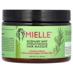 Укрепляющая маска для волос с розмарином и мятой, Mielle