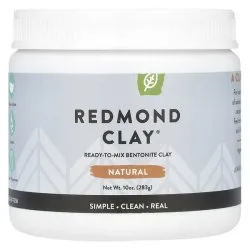Бентонитовая глина для снижения воспаления и зуда кожи головы, Redmond Trading Company