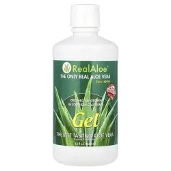 Гель алоэ вера для оздоровления раздраженной кожи головы, 960 мл, Real Aloe