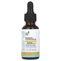 Масло касторовое для роста волос с розмарином и лавандой, artnaturals