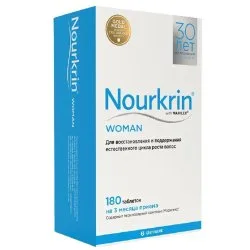 Комплекс Nourkrin Woman для активации фолликулов, 180 табл.